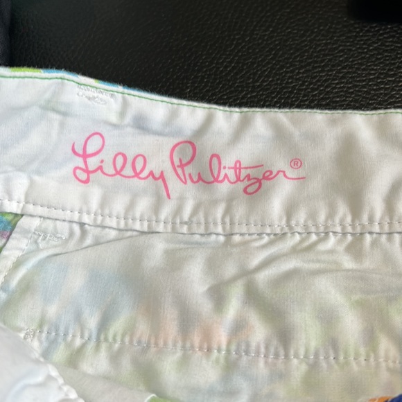 Lilly Pulitzer The Chipper Shorts Resort White Sea Soiree - Picture 8 of 10